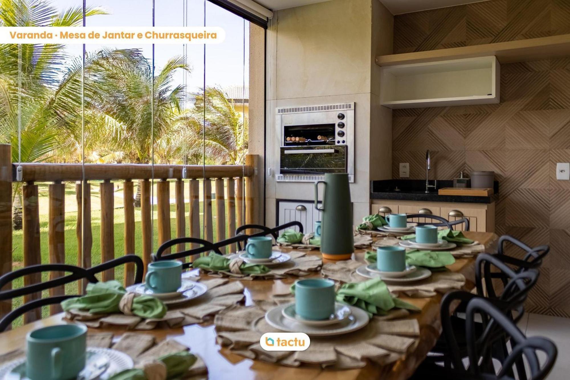 Villa Térreo luxuoso ENORME de 100 m2 no VG Sun Cumbuco por Tactu Esterno foto