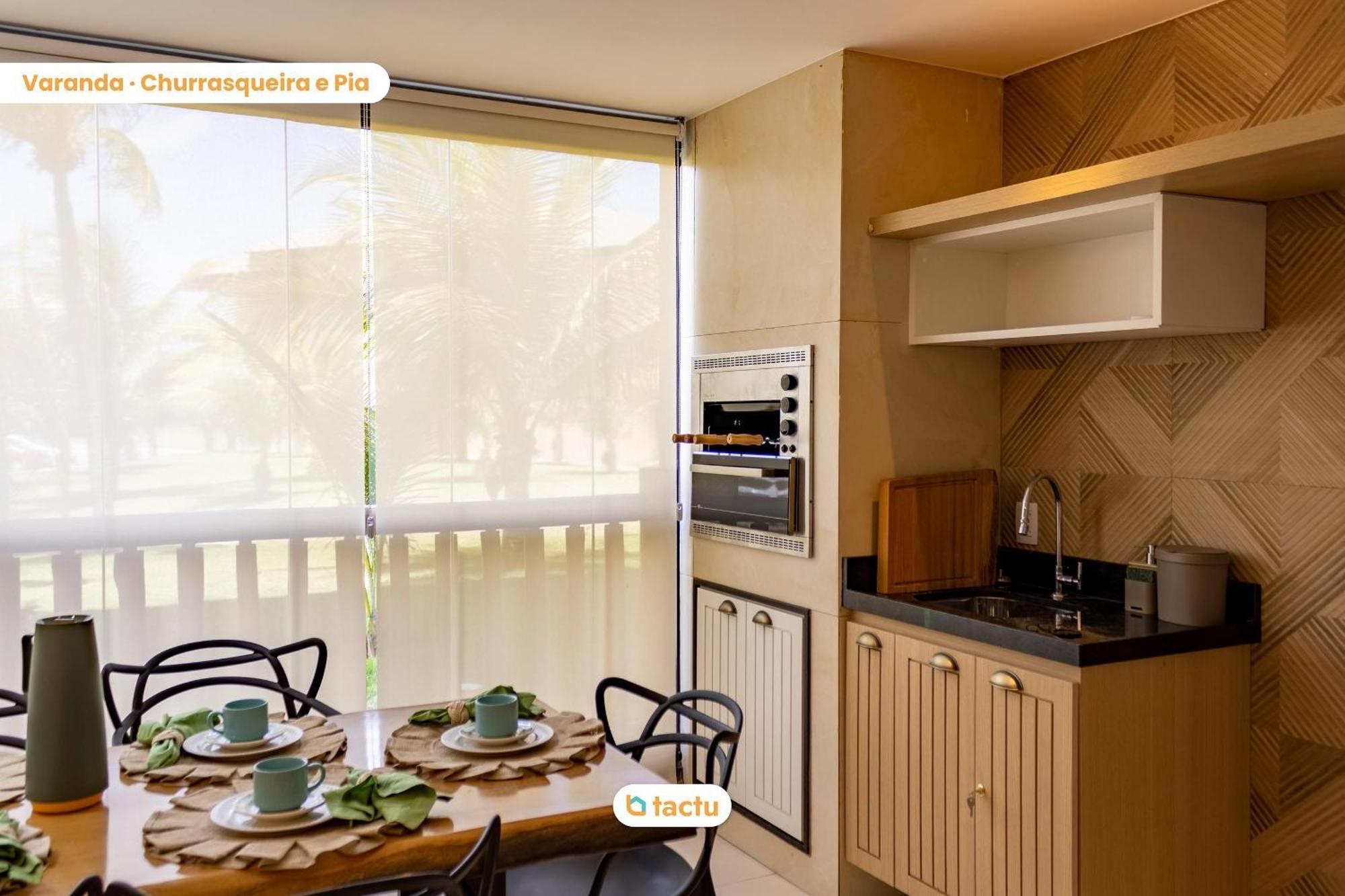 Villa Térreo luxuoso ENORME de 100 m2 no VG Sun Cumbuco por Tactu Esterno foto