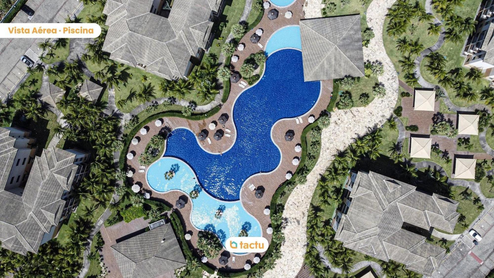 Villa Térreo luxuoso ENORME de 100 m2 no VG Sun Cumbuco por Tactu Esterno foto